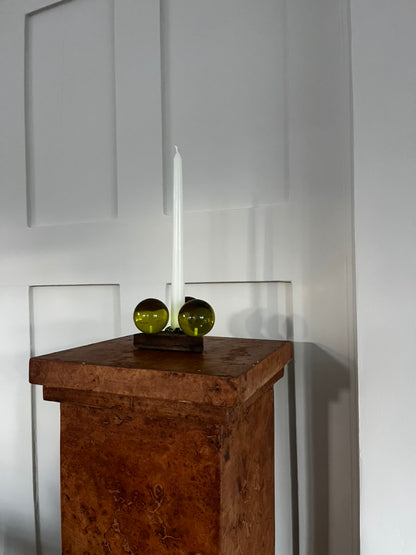 Lucite Candleholder